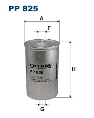 FILTRON PP825 Fuel filter 5020 405