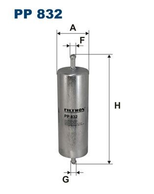 FILTRON PP832 Fuel filter 13-32-1-720-102