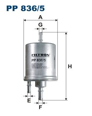 OEM-quality FILTRON PP 836/5 Fuel filters