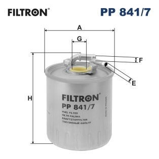 FILTRON PP841/7 Fuel filter 05117 492AA