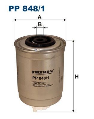 FILTRON PP 848/1 Fuel filter Spin-on Filter