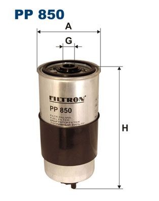 FILTRON PP850 Fuel filter 31262351