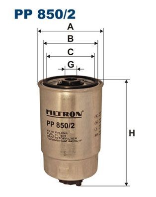 FILTRON PP 850/2 Brandstoffilter goedkoop in online shop