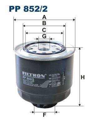 FILTRON PP852/2 Fuel filter MZ690441