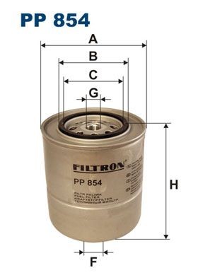FILTRON PP854 Fuel filter 1332 2 241 303