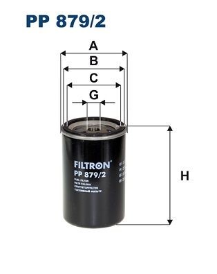 FILTRON Spin-on Filter Height: 120mm Inline fuel filter PP 879/2 buy