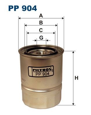 FILTRON PP904 Fuel filter 16405-V5710