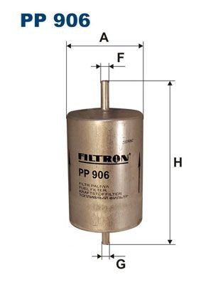 FILTRON PP906 Fuel filter 77 00 843 833