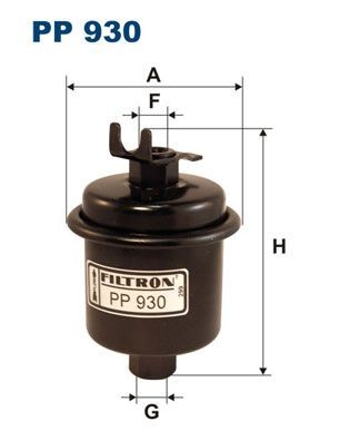PP 930 FILTRON Fuel filters HONDA In-Line Filter