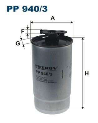 FILTRON In-Line Filter, 8mm, 8mm Height: 177mm Inline fuel filter PP 940/3 buy