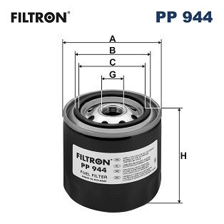 FILTRON PP944 Fuel filter 8-97172549-0