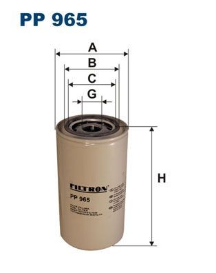 FILTRON Spin-on Filter Height: 197mm Inline fuel filter PP 965 buy