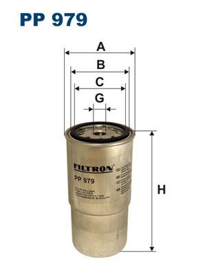 Great value for money - FILTRON Fuel filter PP 979