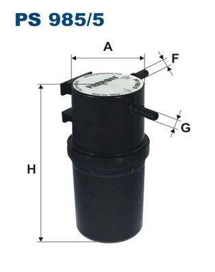 FILTRON PS 985/5 Fuel filter In-Line Filter, 10mm, 10mm
