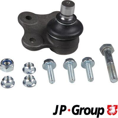 JP GROUP 3340300600 Ball Joint Front Axle Left, Front Axle Right, with accessories