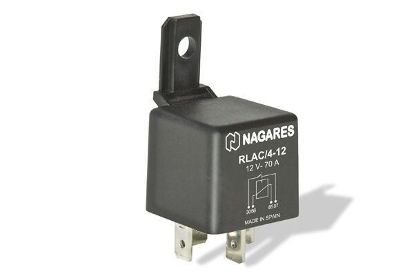 MAHLE ORIGINAL MR 26 Relay, main current 12V, 4-pin connector