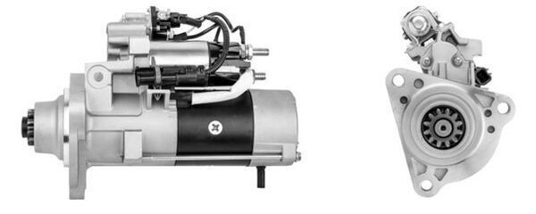 MAHLE ORIGINAL MS 886 Starter motor 24V, 5,5kW, Number of Teeth: 12, Ø 92 mm