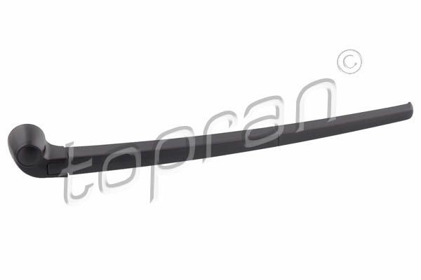 TOPRAN 116 437 Wiper Arm, windscreen washer Vehicle rear window, for left-hand/right-hand drive vehicles, with cap