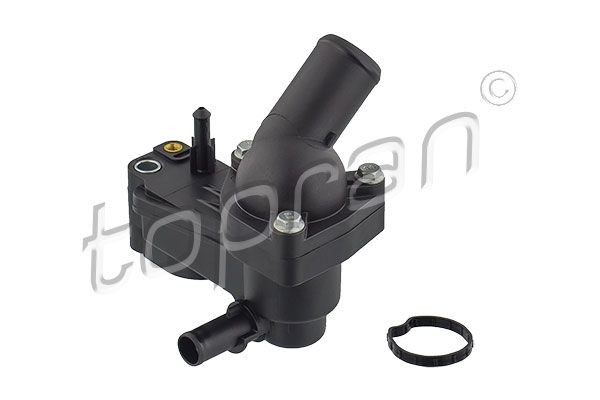 304 199 001 TOPRAN with seal, with thermostat, with bolts/screws Thermostat Housing 304 199 buy