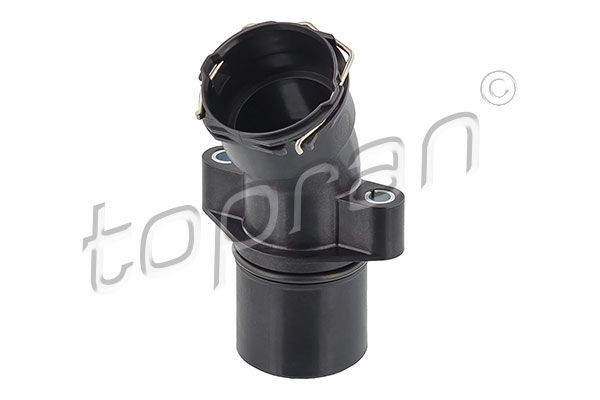 TOPRAN 409 362 Coolant Flange Plastic, with seal, with bracket