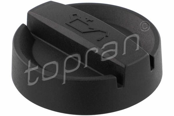 Oil filler cap / -seal TOPRAN black, with seal - 503 178