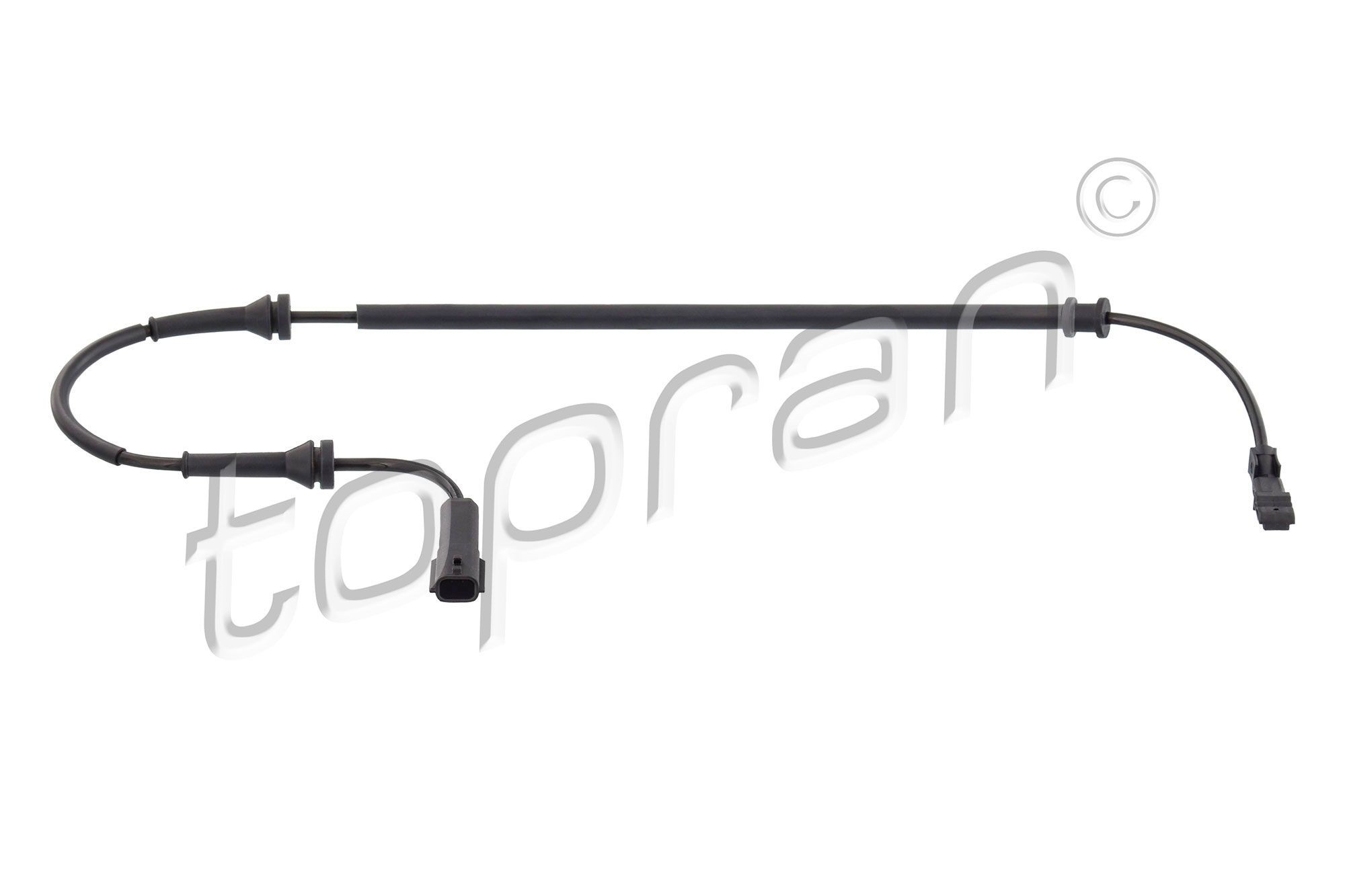 701 900 001 TOPRAN Rear Axle Left, Rear Axle Right, with cable, for vehicles with ABS, 730mm Length: 730mm Sensor, wheel speed 701 900 buy