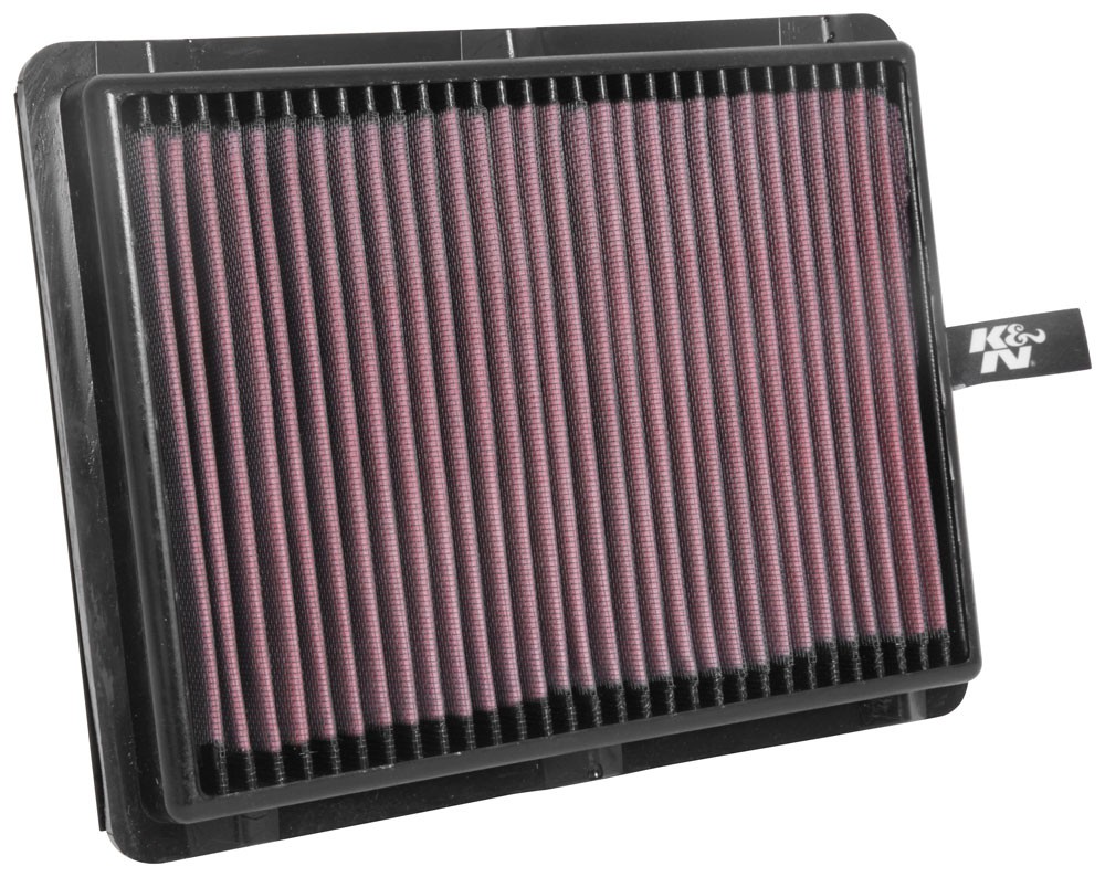 K&N Filters 37mm, 219mm, 281mm, Square, Long-life Filter Length: 281mm, Width: 219mm, Height: 37mm Engine air filter 33-5057 buy
