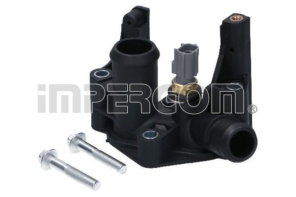90009 ORIGINAL IMPERIUM Water outlet MERCEDES-BENZ with seal, with sensor, without thermostat