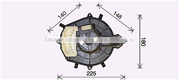 PRASCO 12V Electric motor, interior blower CN8316 buy