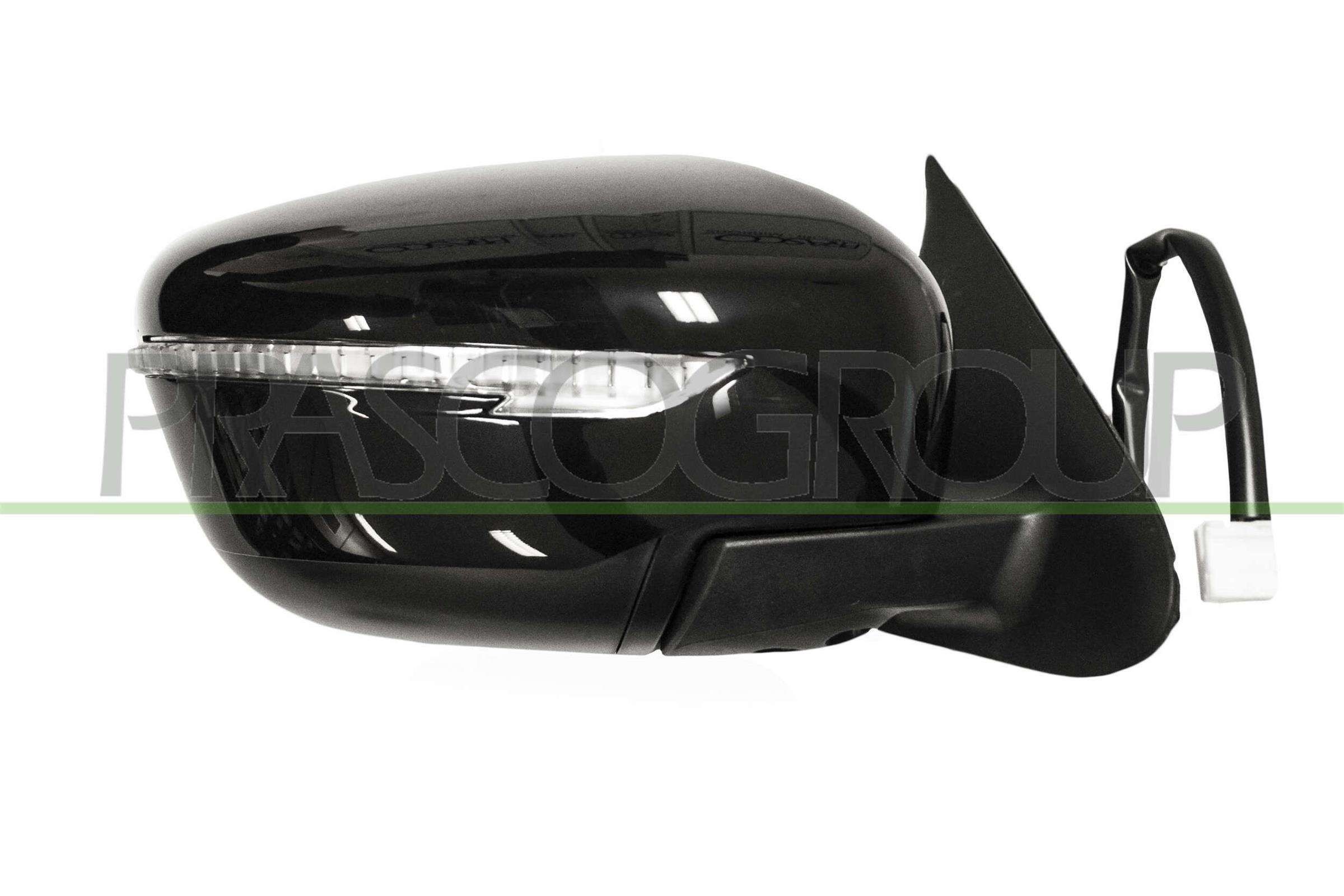 PRASCO Right, black, Electric, Heatable, Electronically foldable, Convex Side mirror DS7027343 buy