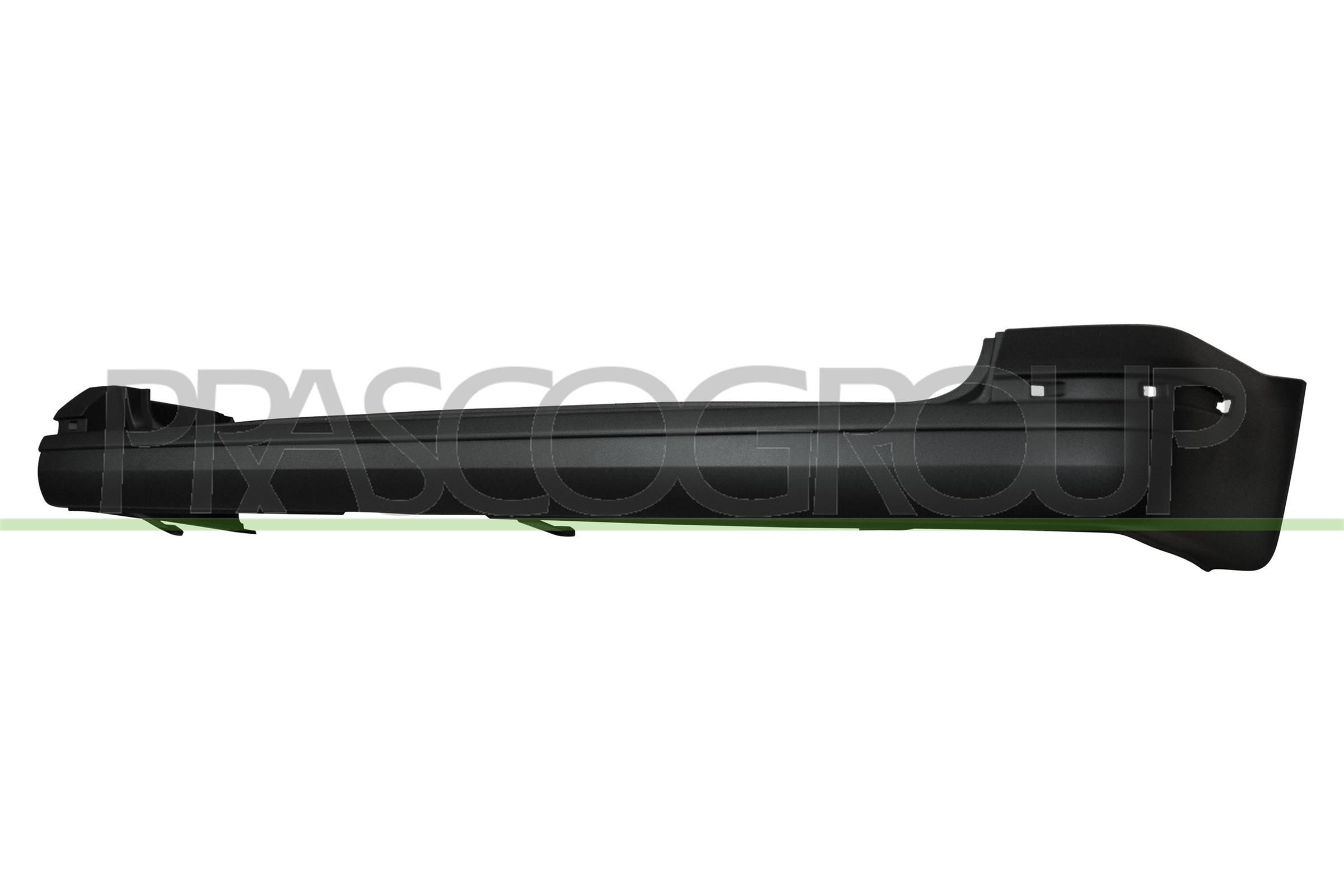 PRASCO Rear, black Rear bumper VG9211051 buy