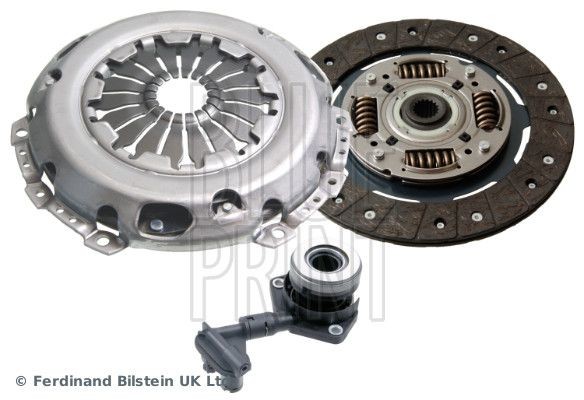 BLUE PRINT ADF123095 Clutch kit three-piece, with central slave cylinder, with synthetic grease, 220mm