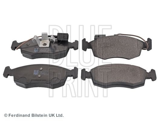 BLUE PRINT ADL144218 Brake pad set Front Axle, incl. wear warning contact, with piston clip