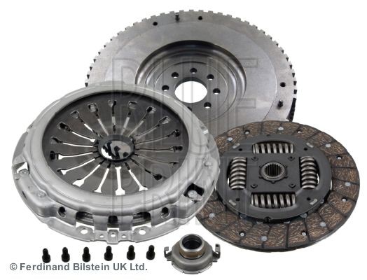 BLUE PRINT ADP153031 Clutch kit four-piece, with synthetic grease, with clutch release bearing, with flywheel, 236mm