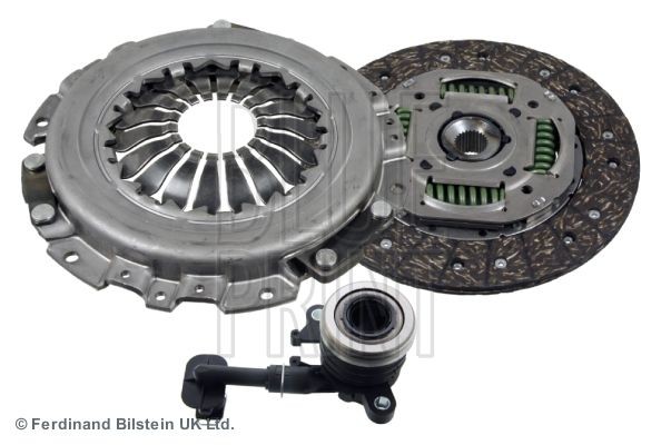 BLUE PRINT ADR163048 Clutch kit three-piece, with central slave cylinder, with synthetic grease, 216mm