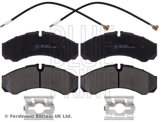 original RENAULT Master Pro Van (FH__) Brake pads front and rear BLUE PRINT ADR164212