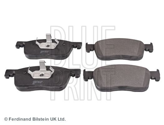 BLUE PRINT ADT342230 Brake pad set Front Axle, with piston clip