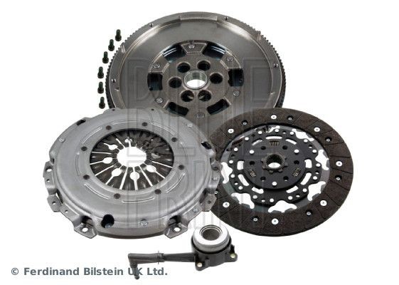 BLUE PRINT ADV1830139 Clutch kit four-piece, with central slave cylinder, with synthetic grease, with dual-mass flywheel, with flywheel, with bolts/screws, 240mm