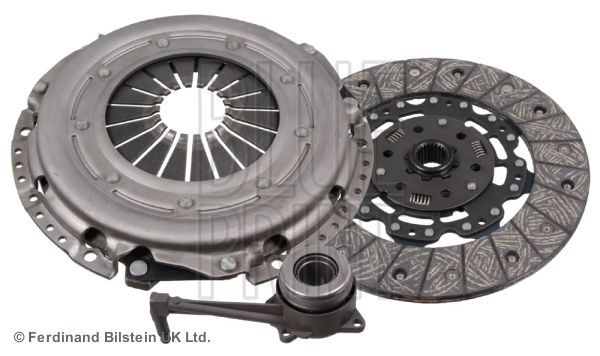 BLUE PRINT ADV183018 Clutch kit three-piece, with central slave cylinder, with synthetic grease, 241mm