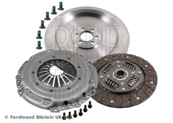 BLUE PRINT three-piece, with synthetic grease, with flywheel, with bolts/screws, 227mm Ø: 227mm Clutch replacement kit ADV183048 buy