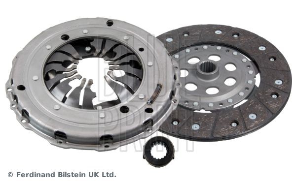 BLUE PRINT ADV183054 Clutch kit three-piece, with synthetic grease, with clutch release bearing, 220mm