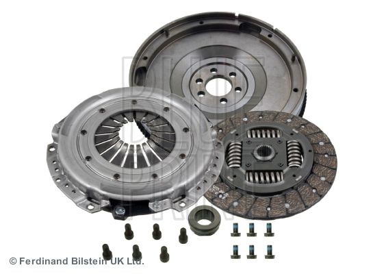 BLUE PRINT ADV183063 Clutch kit four-piece, with synthetic grease, with clutch release bearing, with bolts/screws, 229mm
