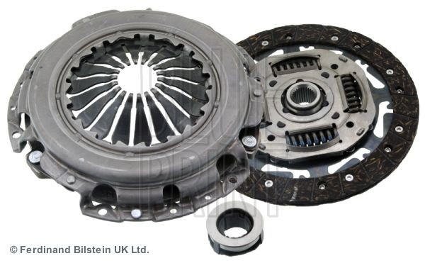 BLUE PRINT ADV183090 Clutch kit three-piece, with synthetic grease, with clutch release bearing, 221mm