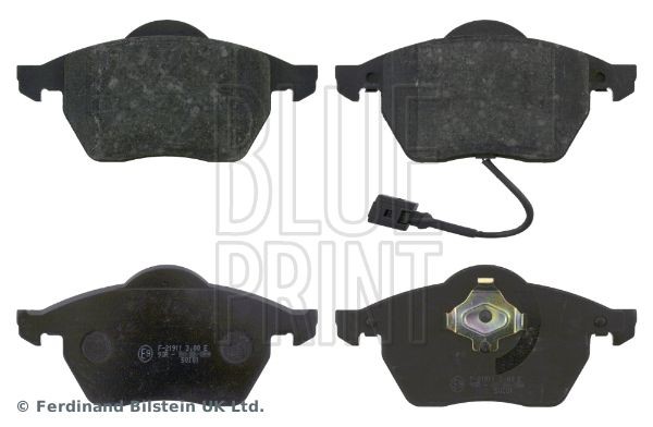 23392 BLUE PRINT Front Axle, incl. wear warning contact, with piston clip Width: 74mm, Thickness 1: 20mm Brake pads ADV184232 buy