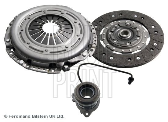 BLUE PRINT ADW1930110 Clutch kit three-piece, with central slave cylinder, with synthetic grease, 241mm