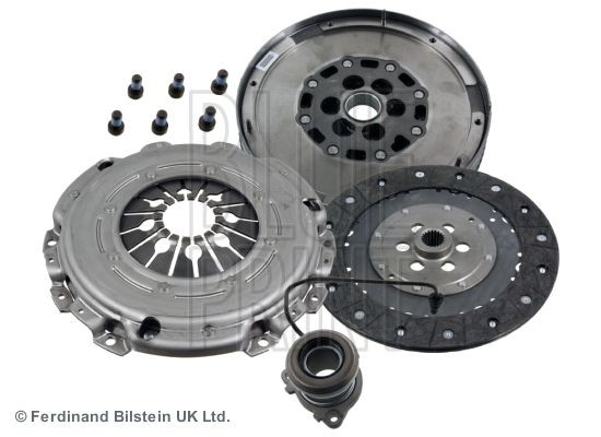 BLUE PRINT ADW1930122 Clutch kit four-piece, with central slave cylinder, with synthetic grease, with dual-mass flywheel, with flywheel, with bolts/screws, 241mm