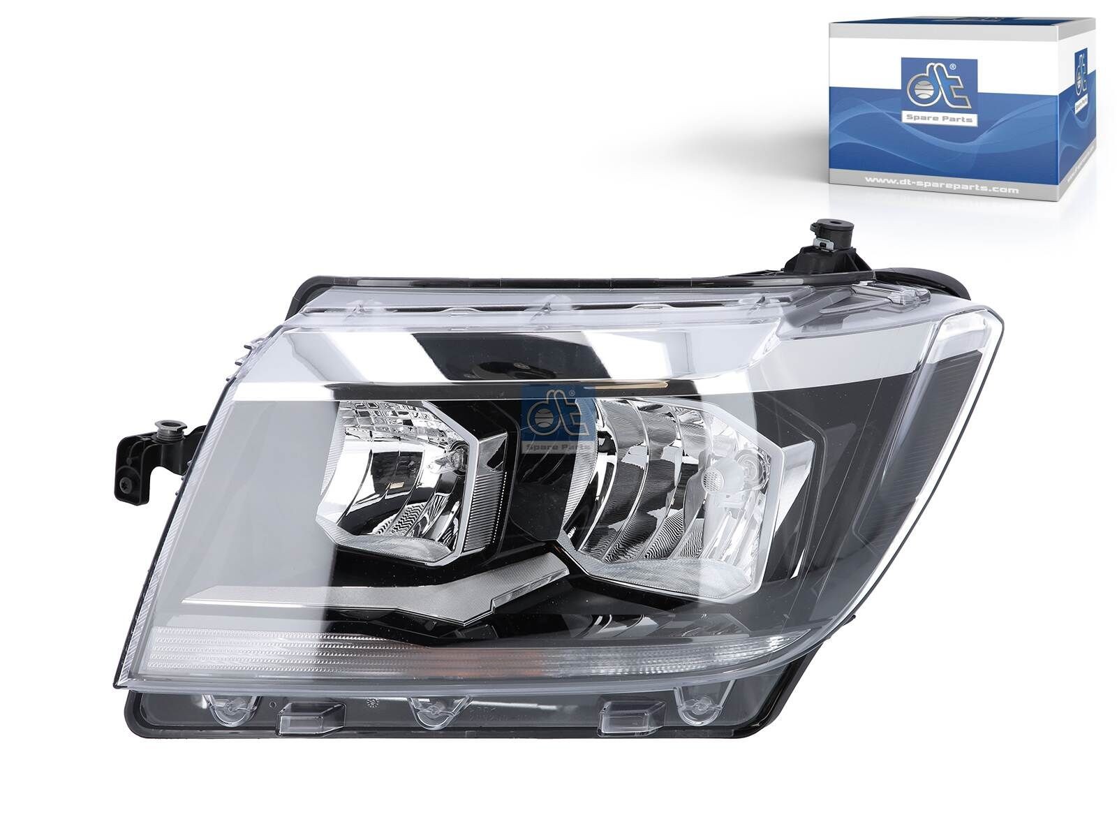 DT Spare Parts 11.84112 Headlight Left, H15, W5W, H21W, H7, 12V