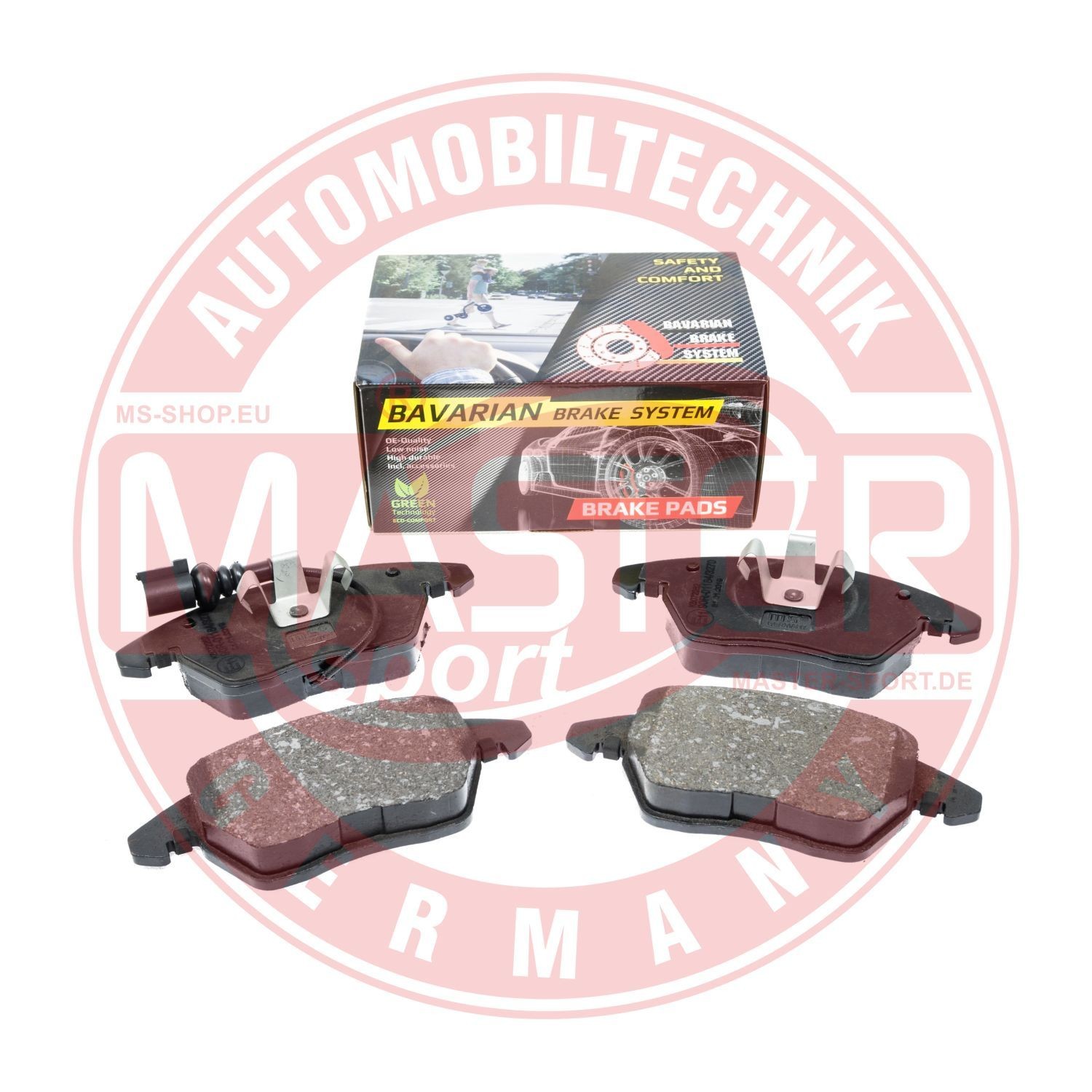 Great value for money - MASTER-SPORT Brake pad set K6072262