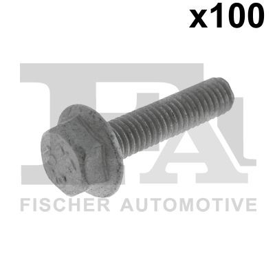 FA1 982-06-F26.100 Bolt, exhaust system 010406250
