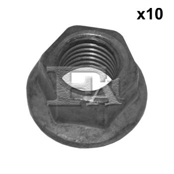 Buy Nut FA1 988-1091.10 - Fasteners parts NISSAN NP300 PICKUP online